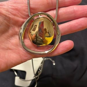 Two tone(gold/Silver) necklace